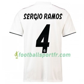 Tenue Real Madrid Sergio Ramos 4 Domicile 2018-2019 Maillot de Foot